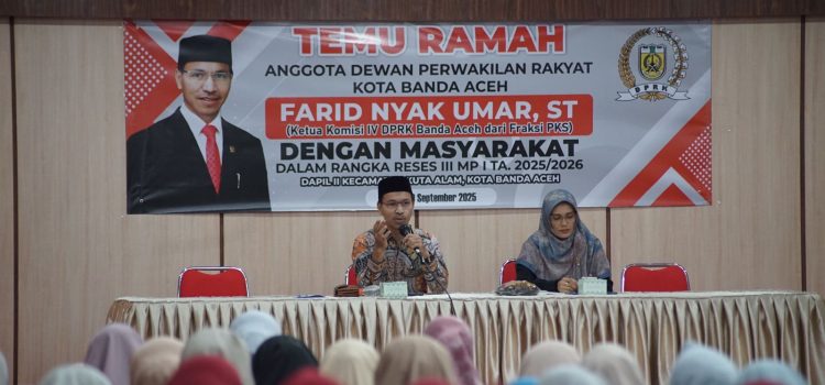Serap Aspirasi Warga, Farid Nyak Umar Sebut Majelis Taklim Sebagai Benteng Sosial