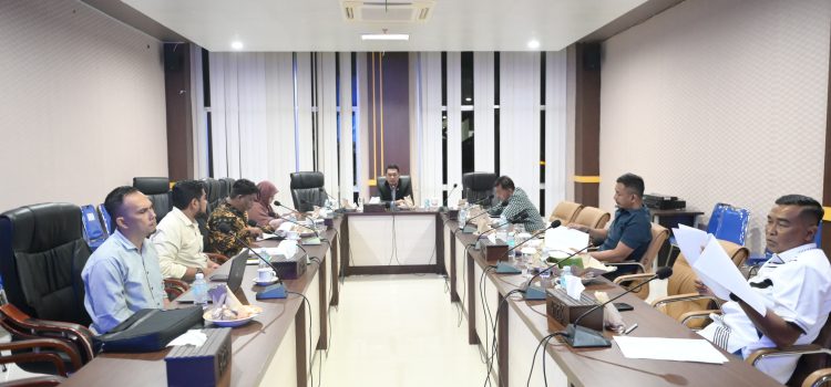 Galeri : Rapat Komisi I DPRK Banda Aceh dengan Mitra Kerja