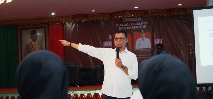 Wakil Ketua DPRK Banda Aceh Isi Dialog di Universitas Serambi Mekkah
