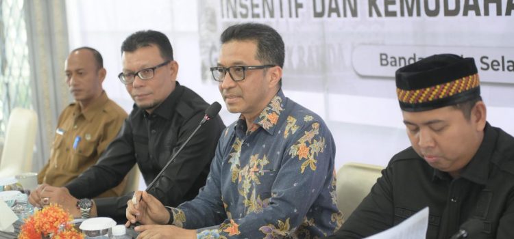 DPRK Banda Aceh Gelar RDPU Raqan Insentif dan Penanaman Modal, Serap Masukan Stakeholder