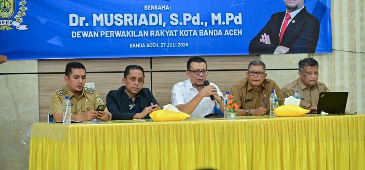 Sosialisasi P4GN di Ulee Kareng, Wakil Ketua DPRK Banda Aceh Dorong Penguatan Implementasi Qanun Antinarkoba