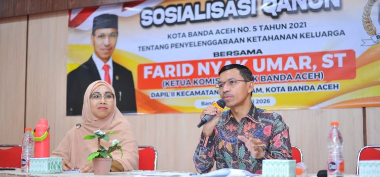 Tren Perceraian di Banda Aceh Meningkat, Farid Nyak Umar Minta Pemko Implementasikan Qanun Ketahanan Keluarga