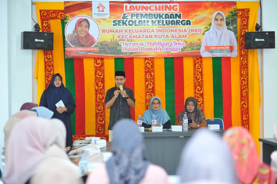 RKI Kuta Alam Launching Sekolah Keluarga, Ibu‑ibu Muda Sambut Antusias