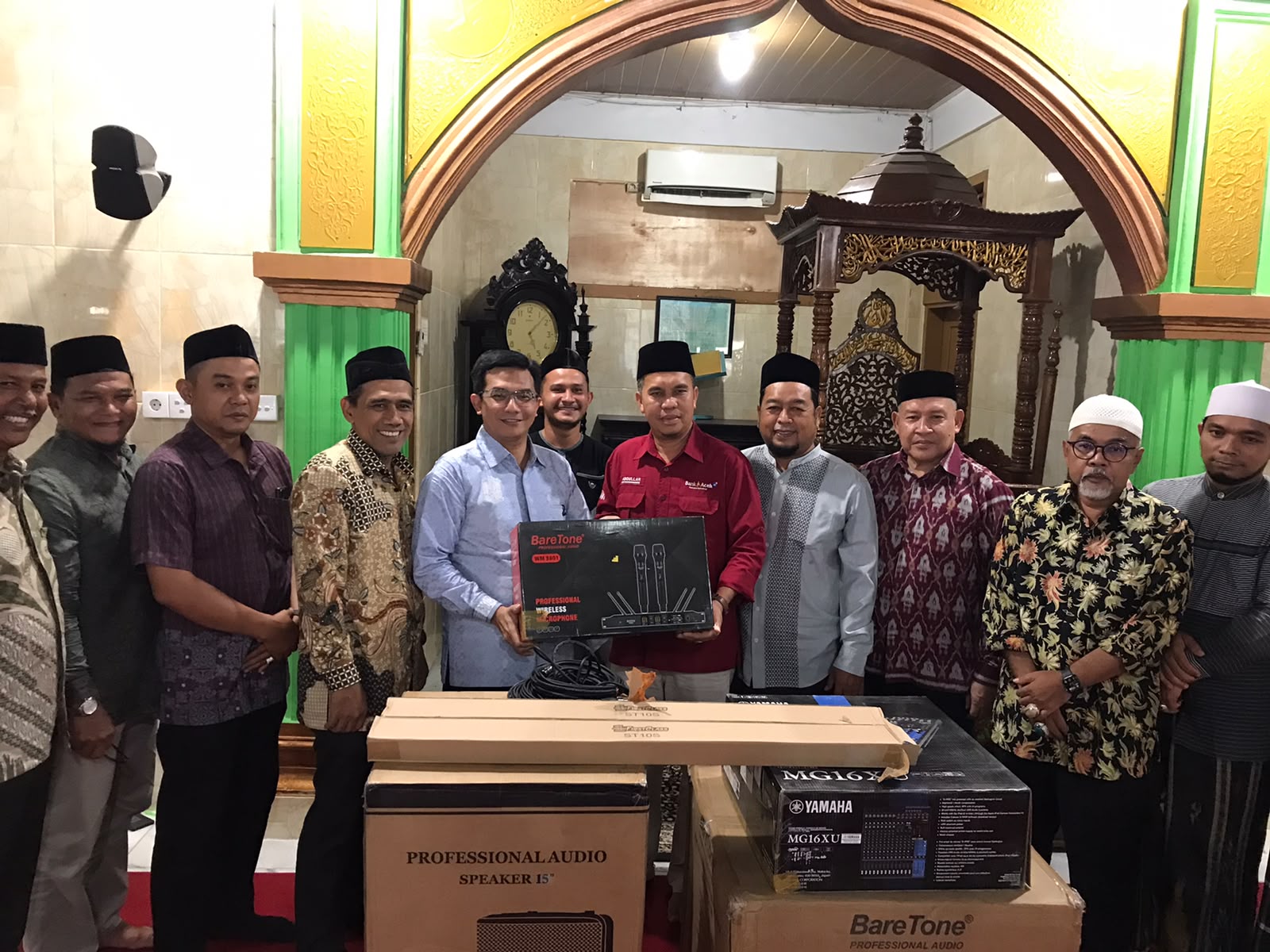 Irwansyah ST Advokasi Fasilitas untuk 8 Masjid di Banda Aceh Dalam Dua Tahun Terakhir