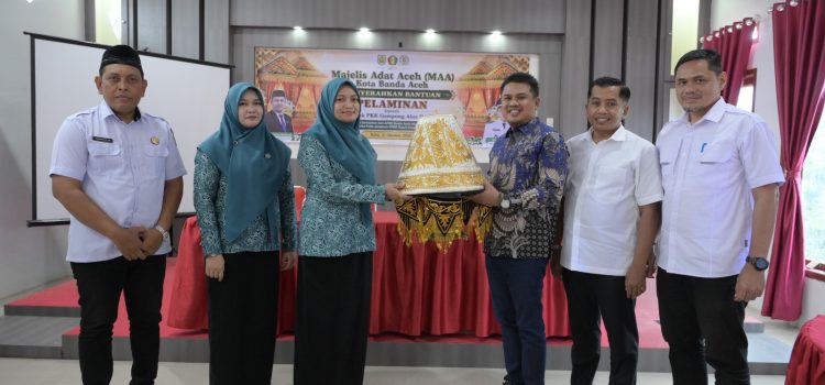 Jaga Adat dan Meringankan Beban Warga Gampong, Daniel A Wahab Bantu Perangkat Pelaminan untuk Alue Deah Teungoh